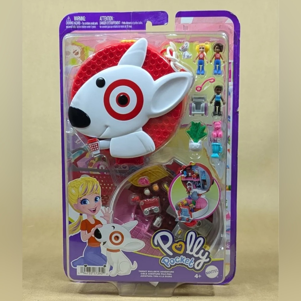 NIB Target Bullseye Polly Pocket Playset - RARE - Picture 2 of 3